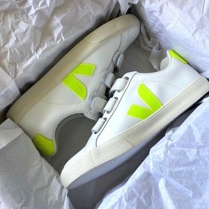Veja Esplar 3-lock White Jaune Fluo (36/5)